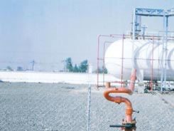 Tank-farm fire protection system